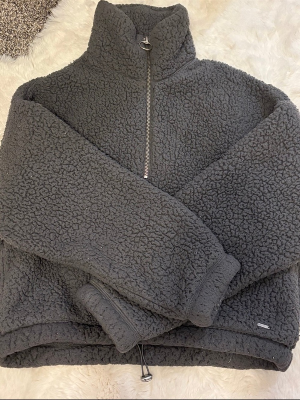 hollister Sherpa jacket